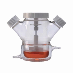 Image Spinner Flask, double sidearm, jacketed Celstir<sup>&reg;</sup>