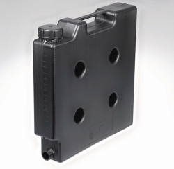 Bild von Space-saving jerrycans, HDPE, electrically conductive, with threaded connector
