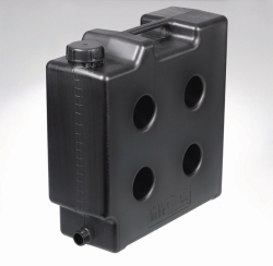 Bild von Space-saving jerrycans, HDPE, electrically conductive, with threaded connector