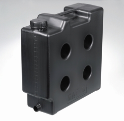 Image Space-saving jerrycans, HDPE, electrically conductive, with threaded connector