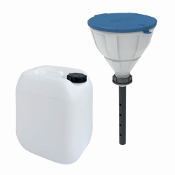 Imagen Disposal unit with funnel, V2.0, HDPE