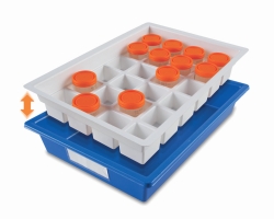 Obraz Laboratory trays with insert, DROPLET&trade;, PS