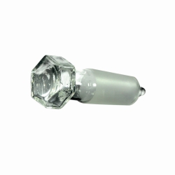 Slika za LLG-Hexagonal hollow stoppers, borosilicate glass 3.3, pointed