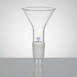 Obraz LLG-Powder funnel with NS cone, borosilicate glass 3.3