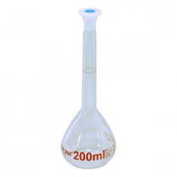 Afbeelding Volumetric Flasks Volac FORTUNA<sup><SUP>&reg;</SUP></sup>, Borosilicate Glass 3.3, Class A, with PP Stoppers