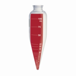 Bild von ASTM Centrifuge Tubes for Oils, with conical base, borosilicate glass 3.3