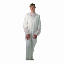Obraz Disposable, protection coverall with shirt collar, PP