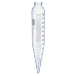 Obraz ASTM Centrifuge Tubes for Oils, with conical base, borosilicate glass 3.3