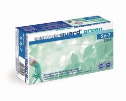 Immagine Disposable gloves, Semperguard<sup>&reg;</sup> Green, Nitrile