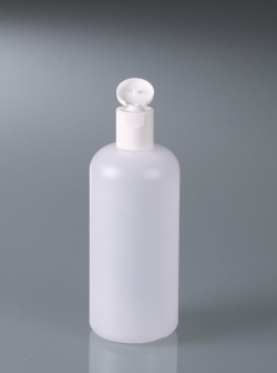 Afbeelding Round bottles, HDPE, with snap closure, PP