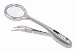 Imagen TRIZETTE<sup>&reg;</sup> - Magnifier tweezer with LED light