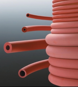 Slika za rubber tubing,red, 7,00x5,00 mm