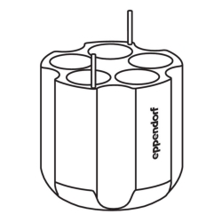 Изображение Swing-out rotors S-4 x 750 for Benchtop centrifuges 5910 R / 5920 R