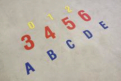 Immagine Floor markings DuraStripe<sup>&reg;</sup> Supreme V, Numbers