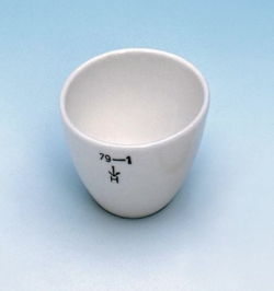 Immagine Crucibles, porcelain, low form