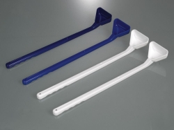 Immagine Disposable ladles, long handle, PS, blue