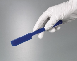 Image Disposable sampling spatula, PS, blue