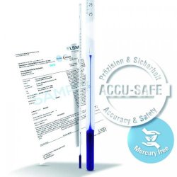 Image Precision thermometer ACCU-SAFE, similar ASTM, stem type