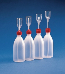 Image Dispensing bottles, PE, with graduated measuring cup