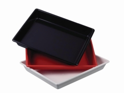 Bild von Photographic trays LaboPlast<sup>&reg;</sup>, PVC, shallow form without ribs on bottom, profile shape rounded