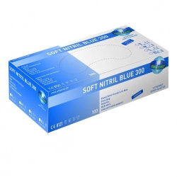 Imagen Disposable Gloves Soft Nitril Blue 300, Nitrile