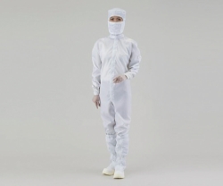 Picture of Overall for cleanroom ASPURE, polyester, with integrated hood