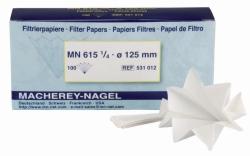 Image Filter paper, qualitative, type MN 615 1/4, filter circles