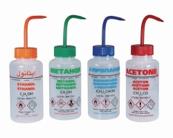 Image LLG-Safety vented wash bottles, LDPE